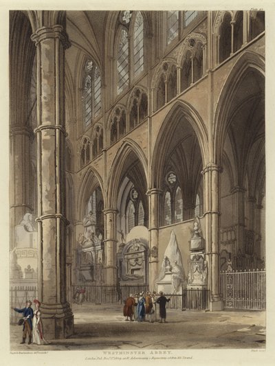 Westminster Abbey by Pugin and Rowlandson